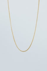 Wings Hawaii 14k gold-filled Venetian chain necklace. Fine jewelry handmade in Maui. Modern, minimalist necklace for customizing with charms and pendants.  thumbnail