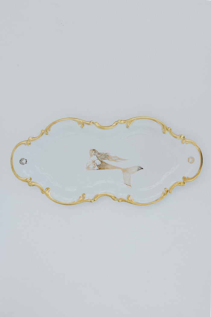 Reclining Mermaid Jewelry Tray