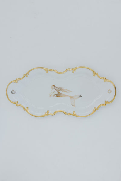 Reclining Mermaid Jewelry Tray