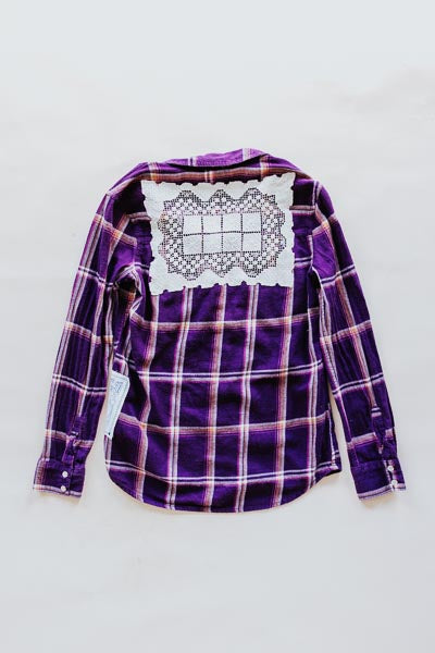 Vintage Boyfriend Flannel - E