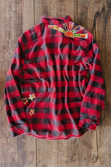 wings hawaii sun collage flannel shacket thumbnail