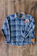 wings hawaii sun collage flannel shacket thumbnail