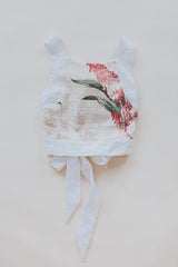Wings Hawaii Pinafore Crop Top in Kimi Ginger