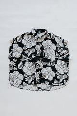 Aloha Boxy Button-Up - Hana Nightfall thumbnail