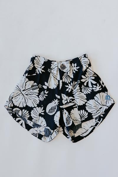 Retro Pocket Shorts - Hana Nightfall