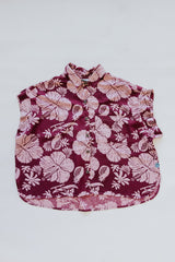 Aloha Boxy Button-up - Hana Garden thumbnail