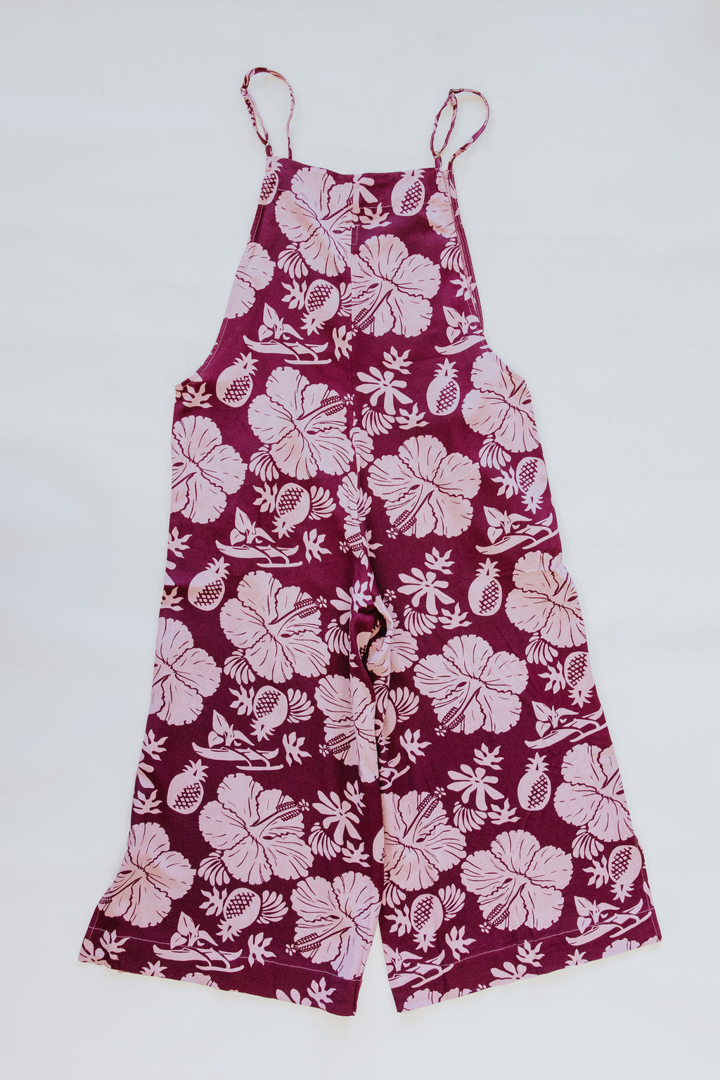 Aloha Print Overalls - Hana Garden