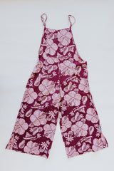 Aloha Print Overalls - Hana Garden thumbnail