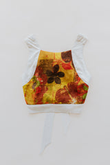 Pinafore Crop Top - Hibiscus Pop thumbnail