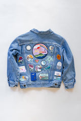 Wings Hawaii patched up vintage denim jacket  thumbnail