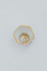Hexagonal Petite Mermaid Ring Dish thumbnail