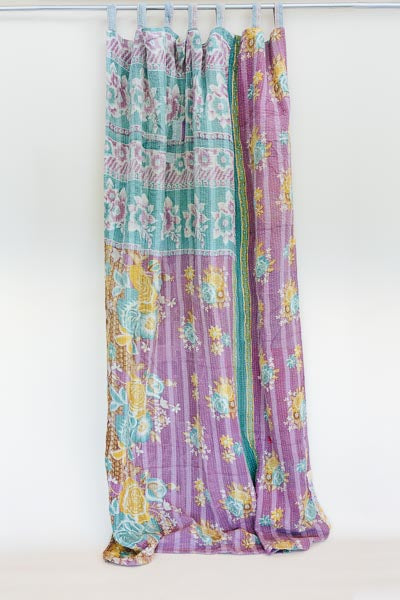 Vintage Kantha Curtain - #17
