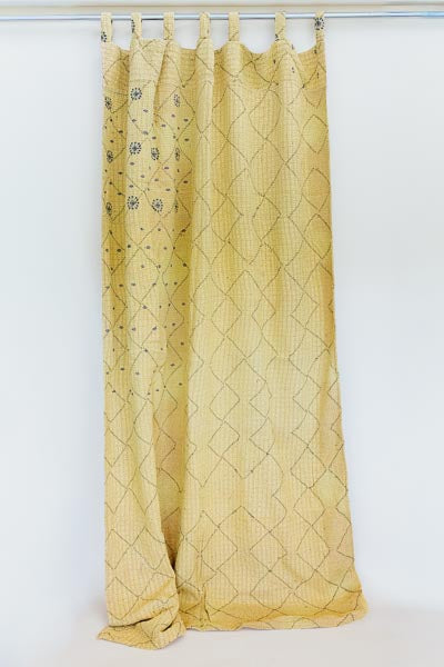 Vintage Kantha Curtain - #8