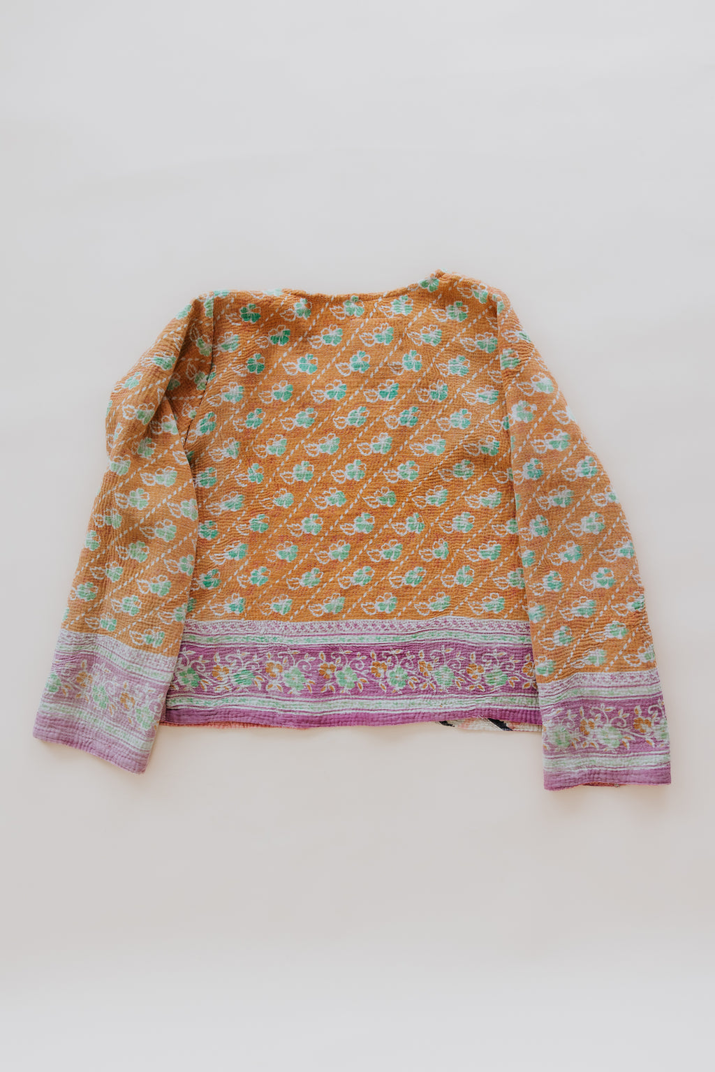 Vintage Kantha Jacket - Spring Bliss