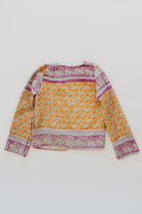 Vintage Kantha Jacket - Spring Bliss thumbnail