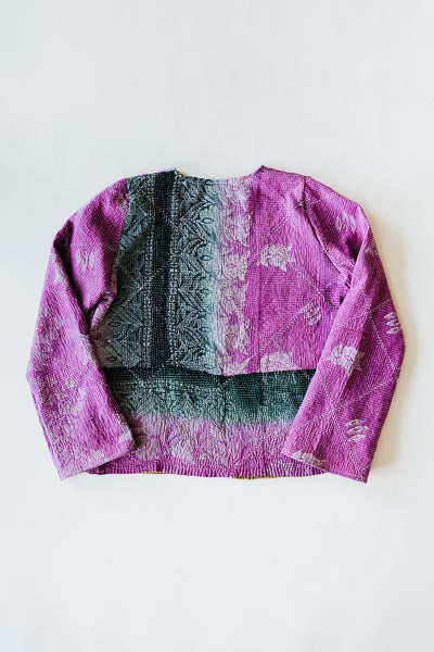 Vintage Kantha Jacket - Medium