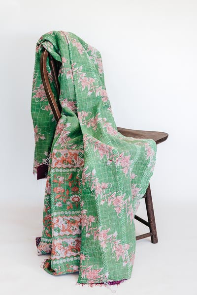Vintage Kantha Blanket - #1