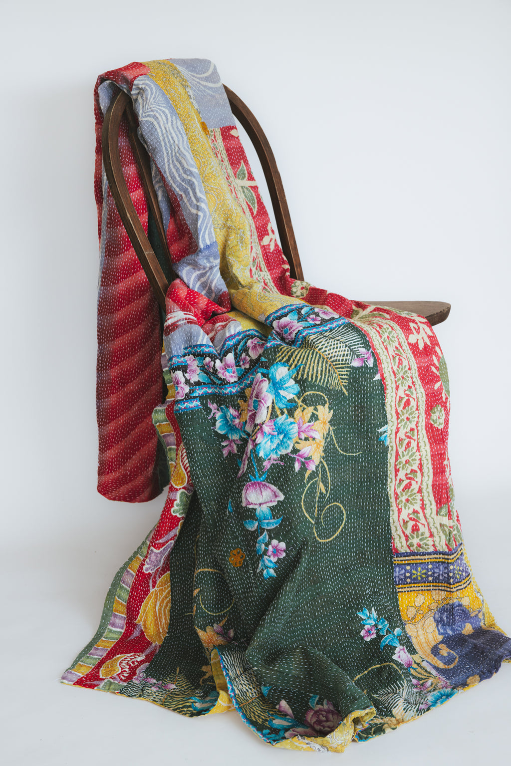 Vintage Kantha Blanket - #21