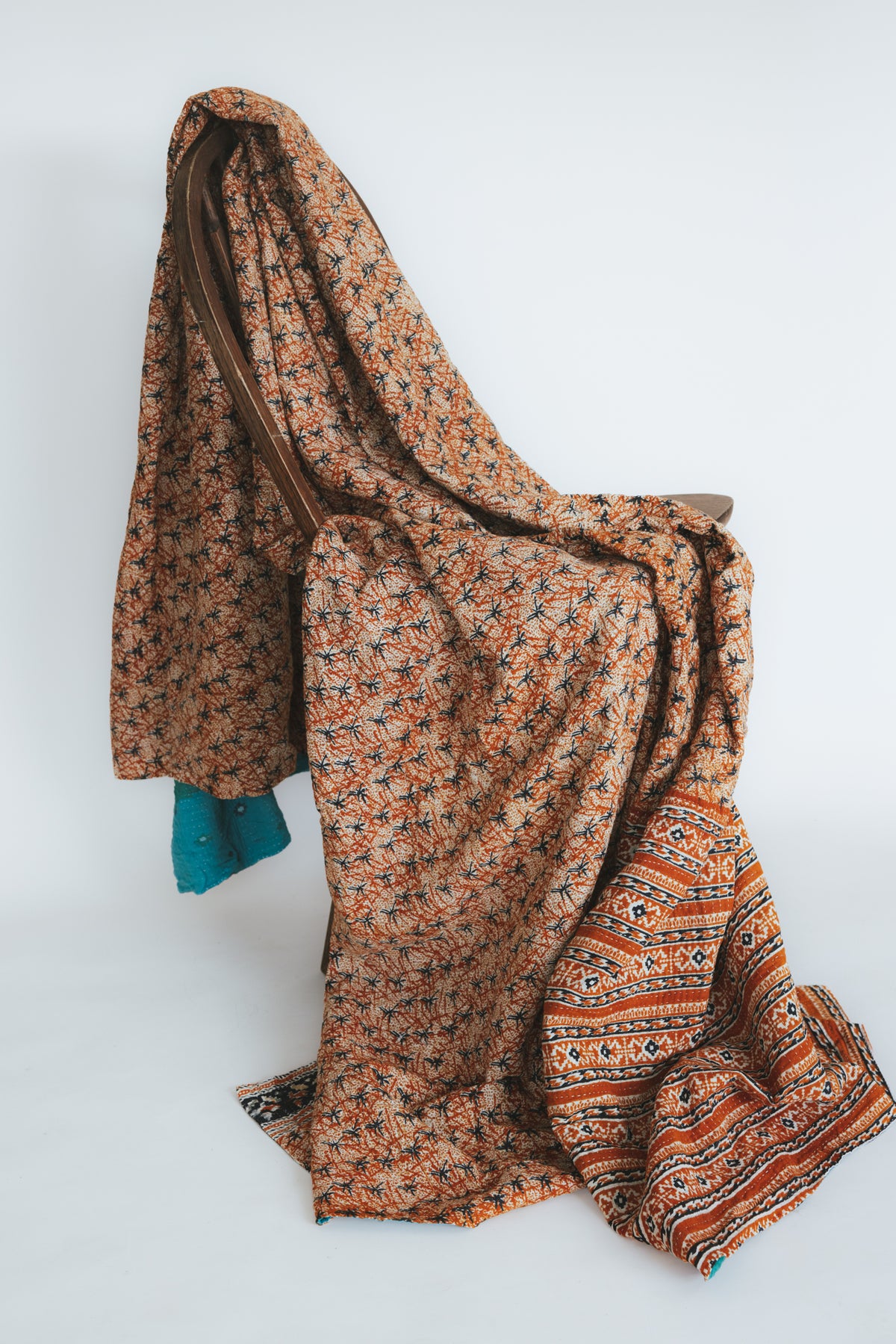 Vintage Kantha Blanket - #3
