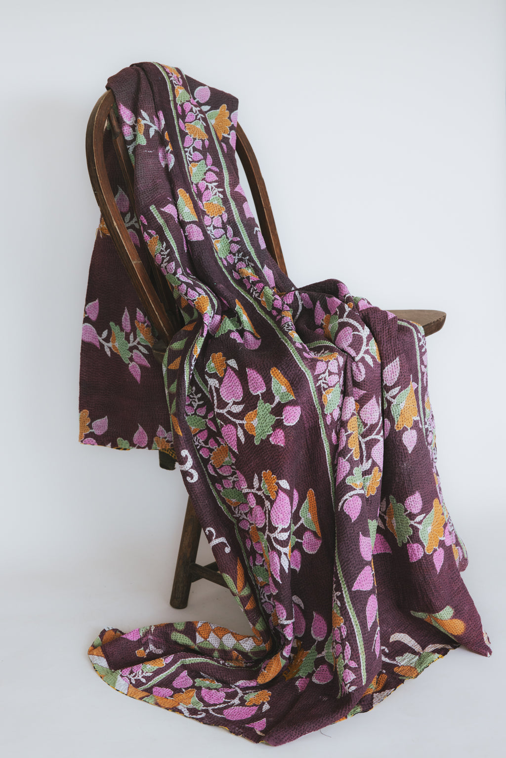 Vintage Kantha Blanket - #9