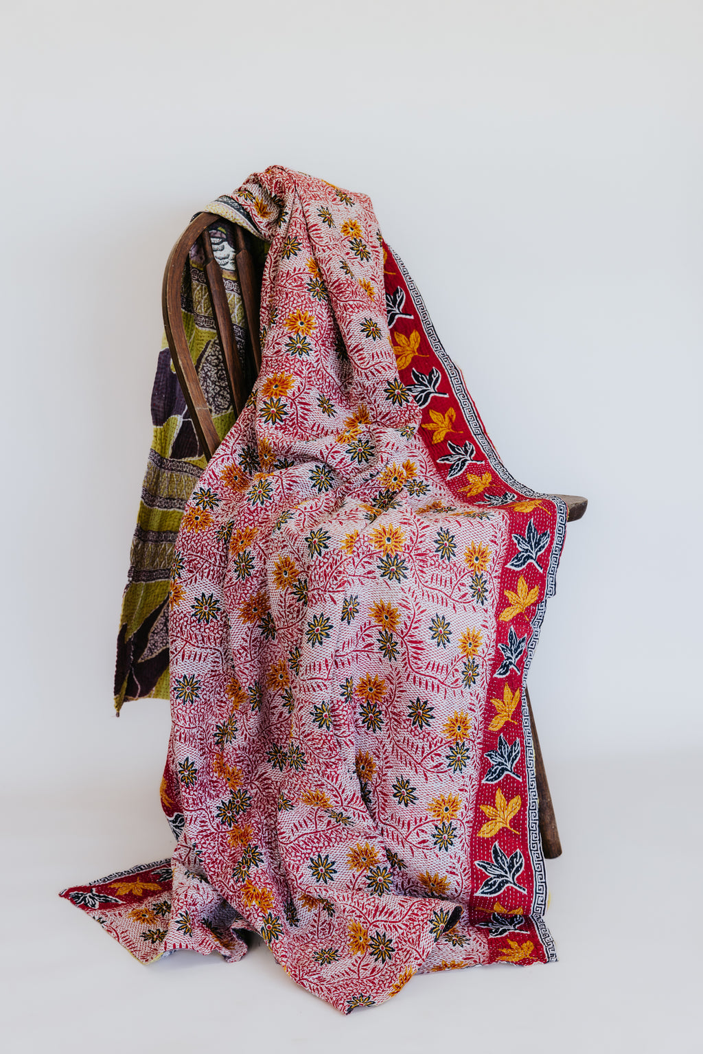 Vintage Kantha Blanket - #3
