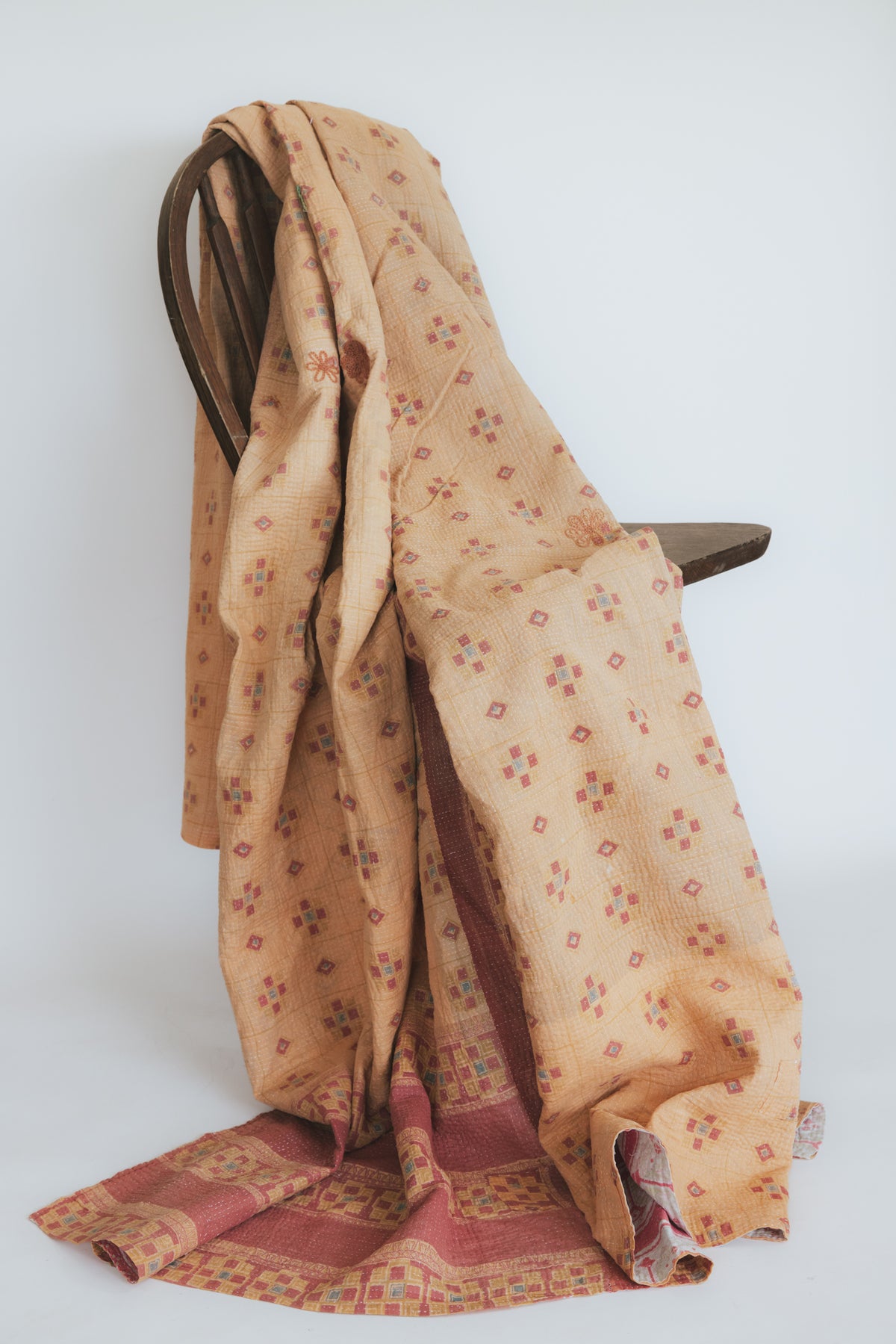 Vintage Kantha Blanket - #12