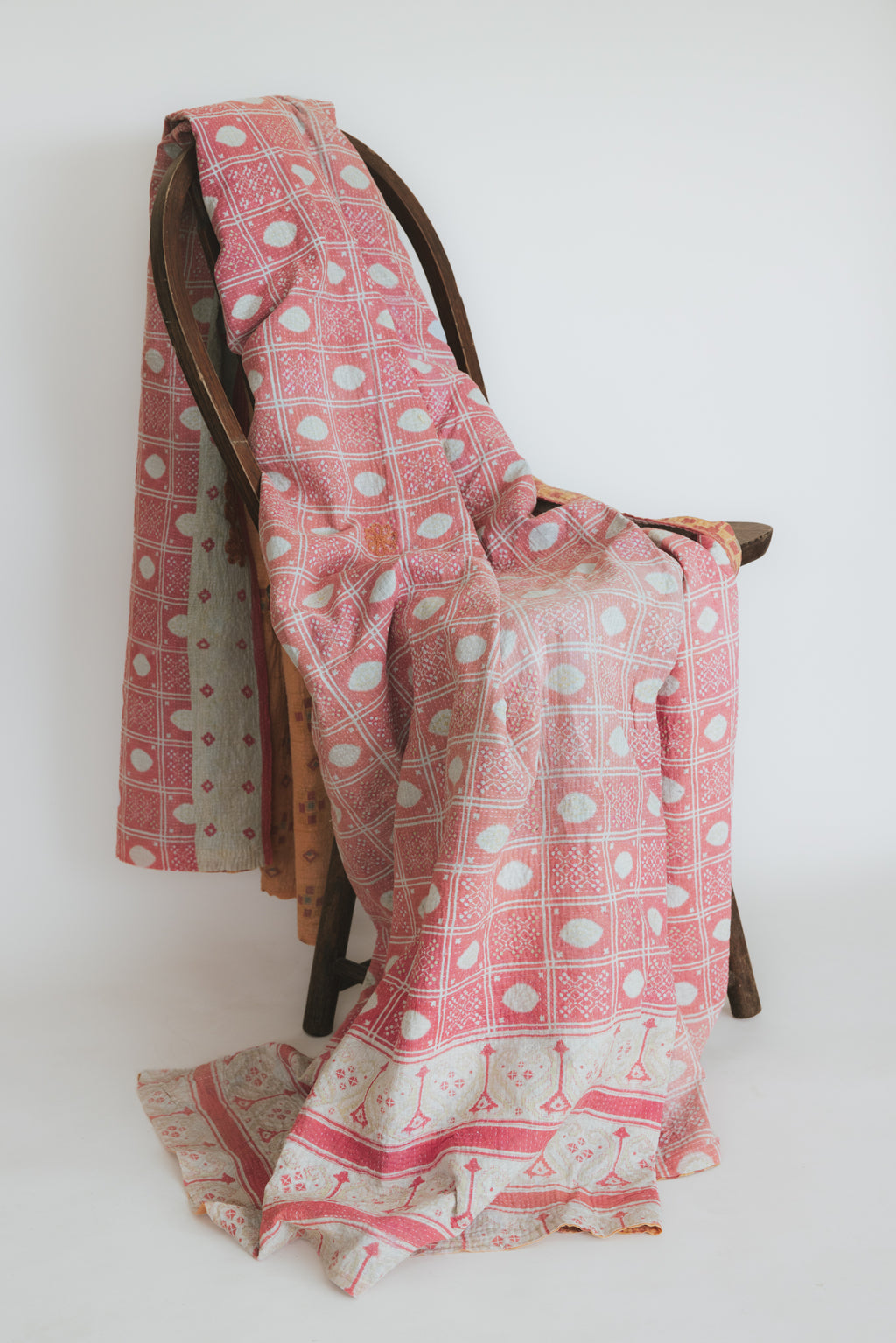 Vintage Kantha Blanket - #12