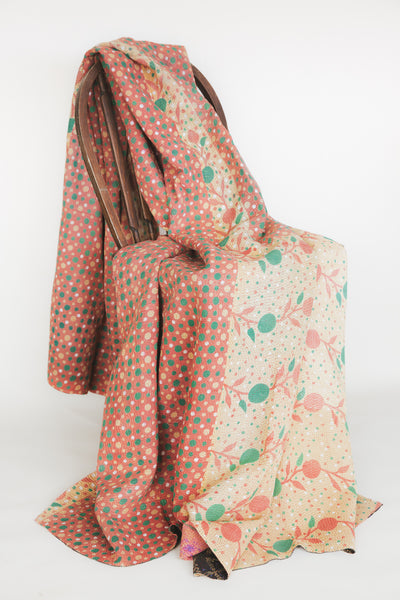 Vintage Kantha Blanket - #4