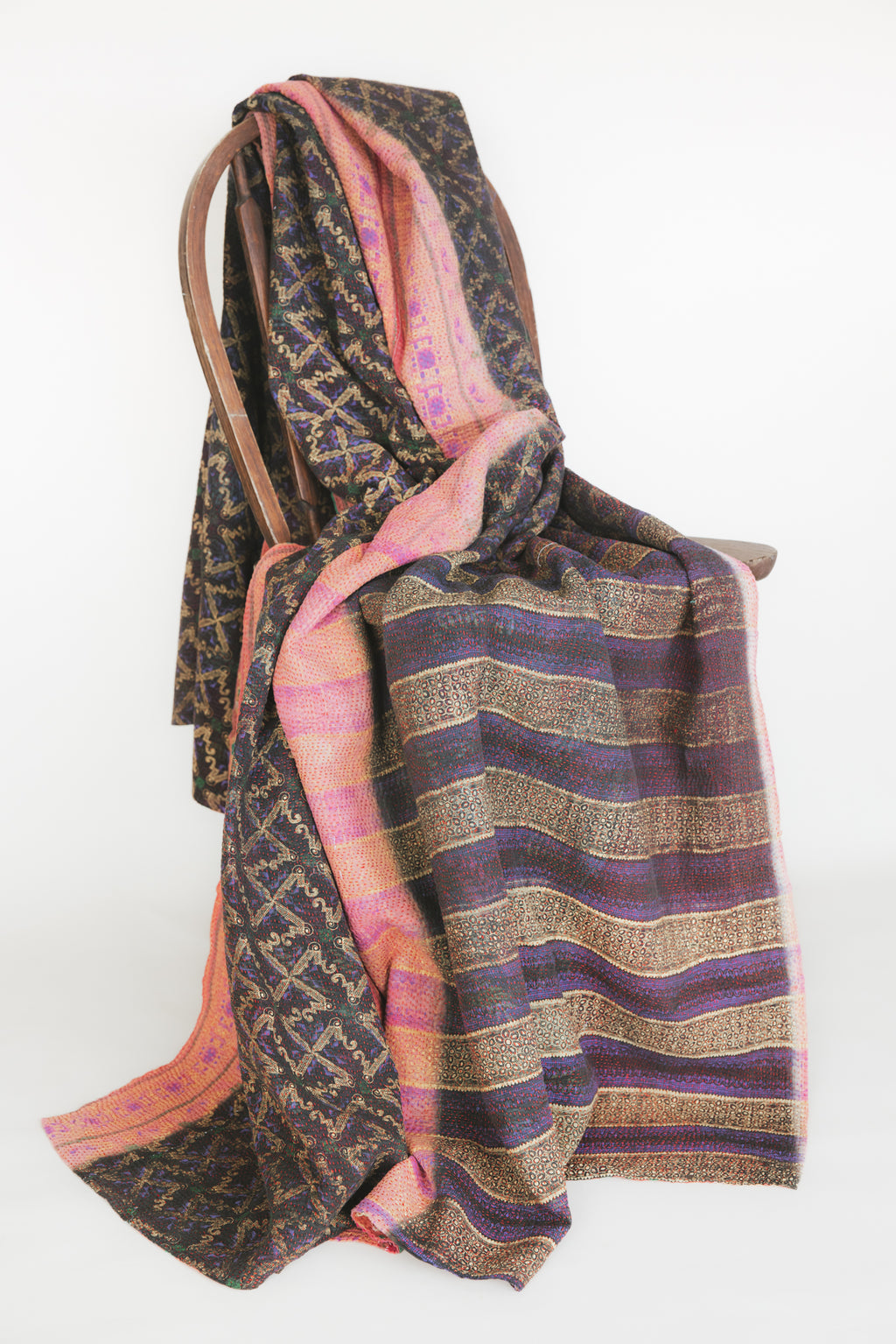 Vintage Kantha Blanket - #4