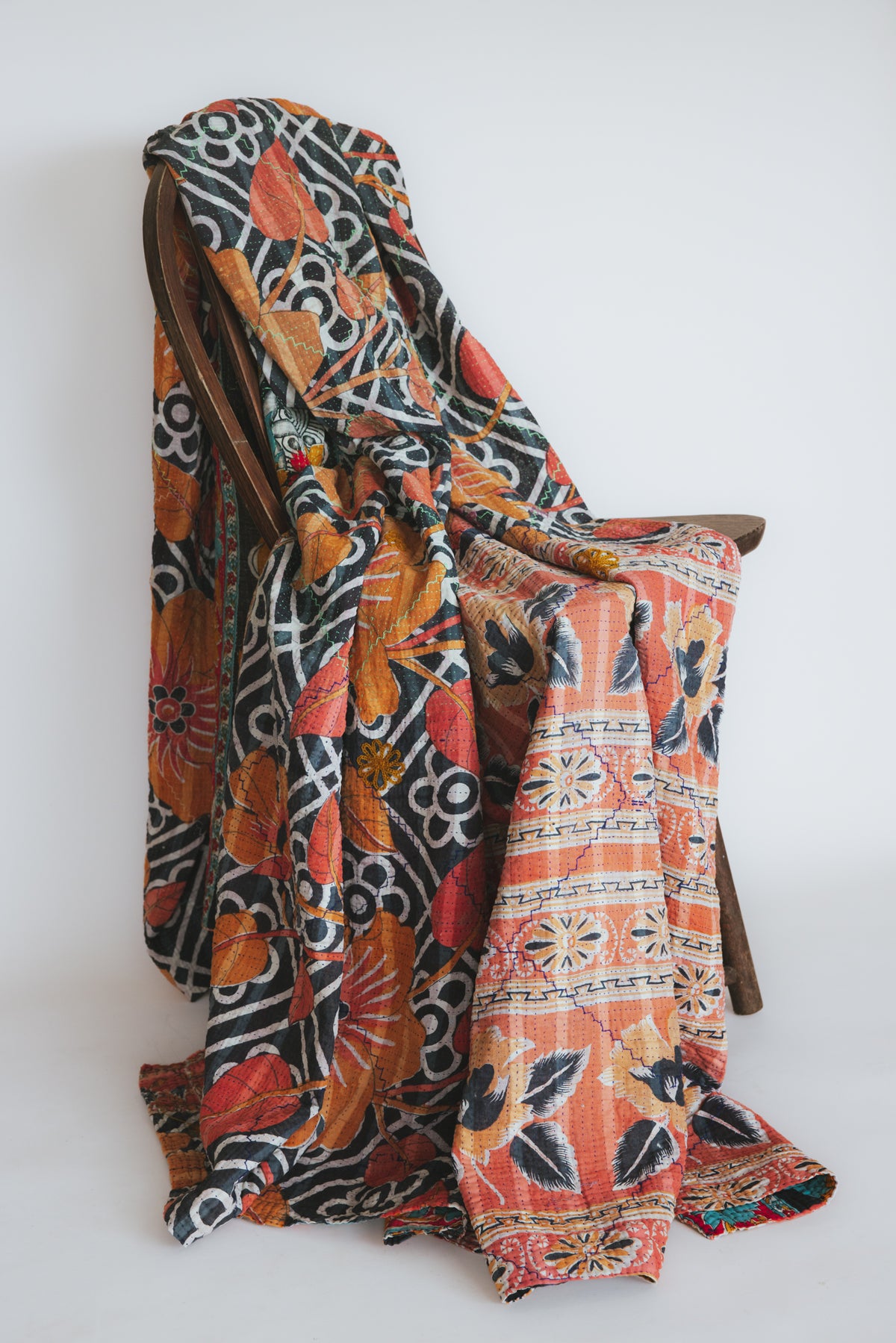 Vintage Kantha Blanket - #13