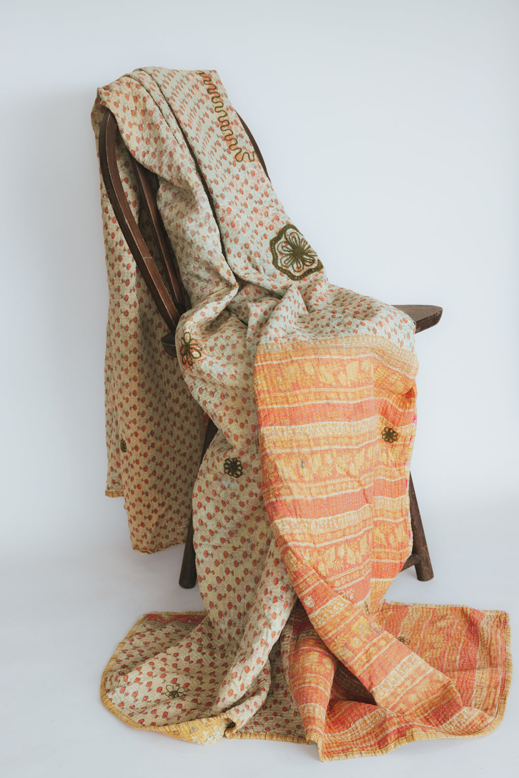 Vintage Kantha Blanket - #14