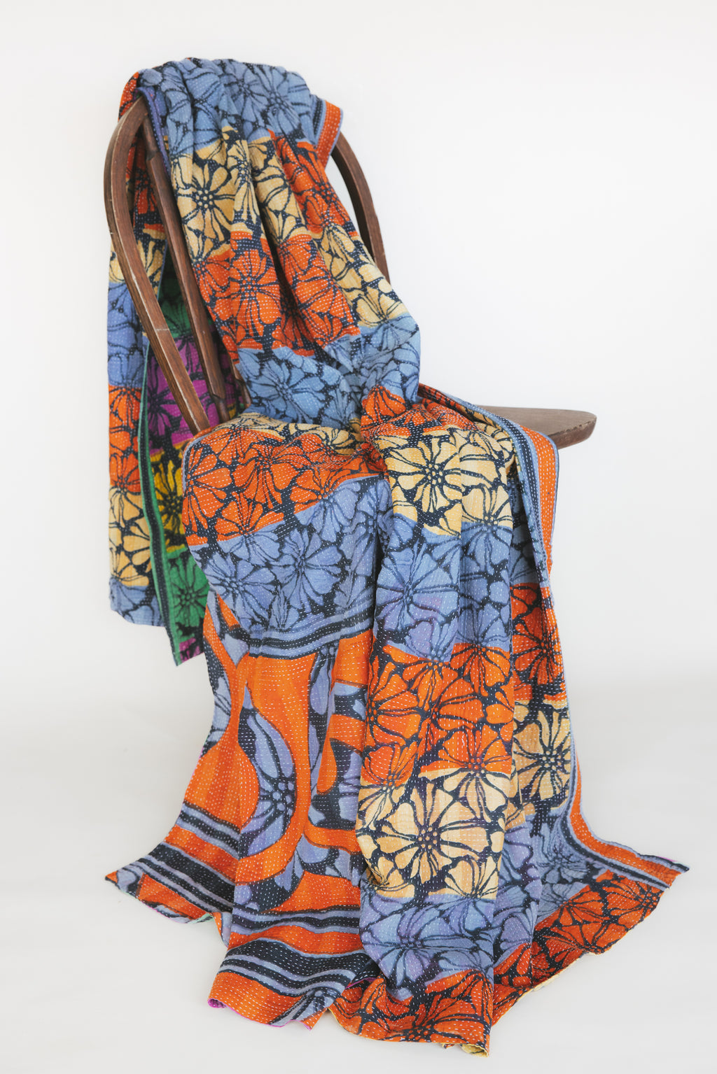 Vintage Kantha Blanket - #6