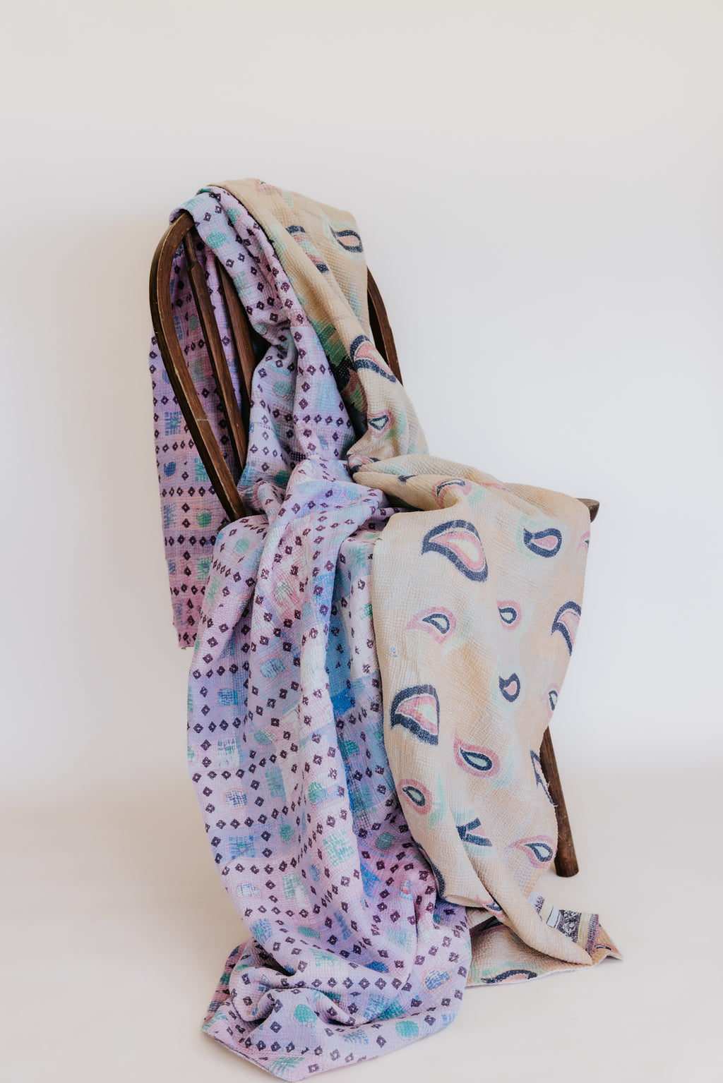 Vintage Kantha Blanket - #7
