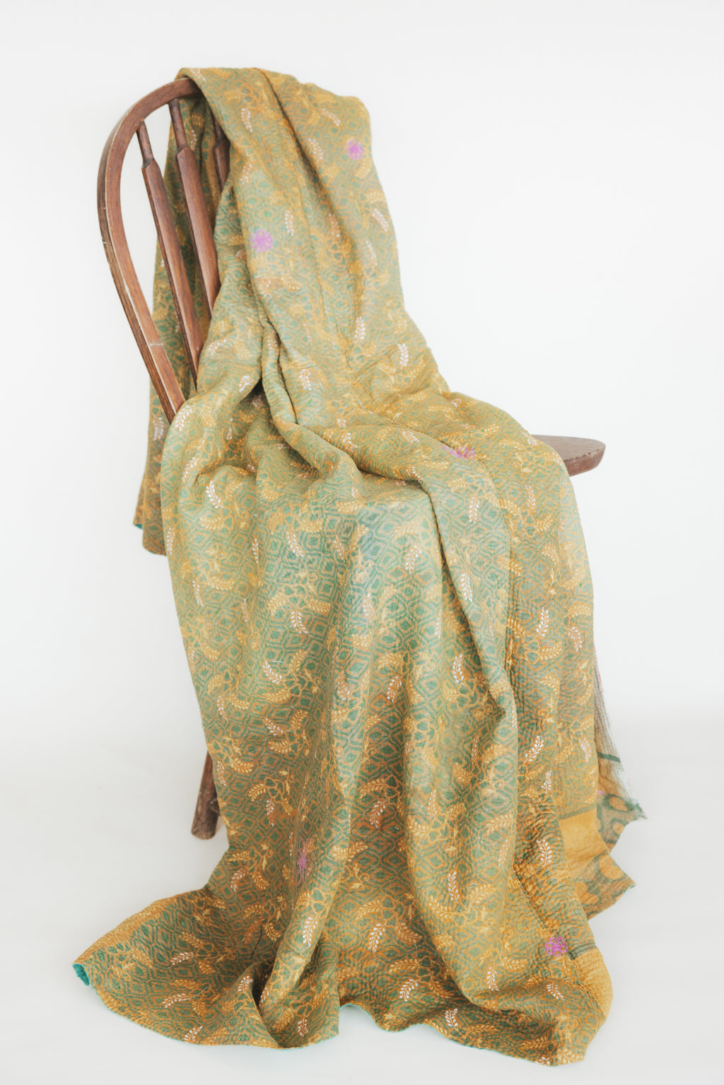 Vintage Kantha Blanket - #7