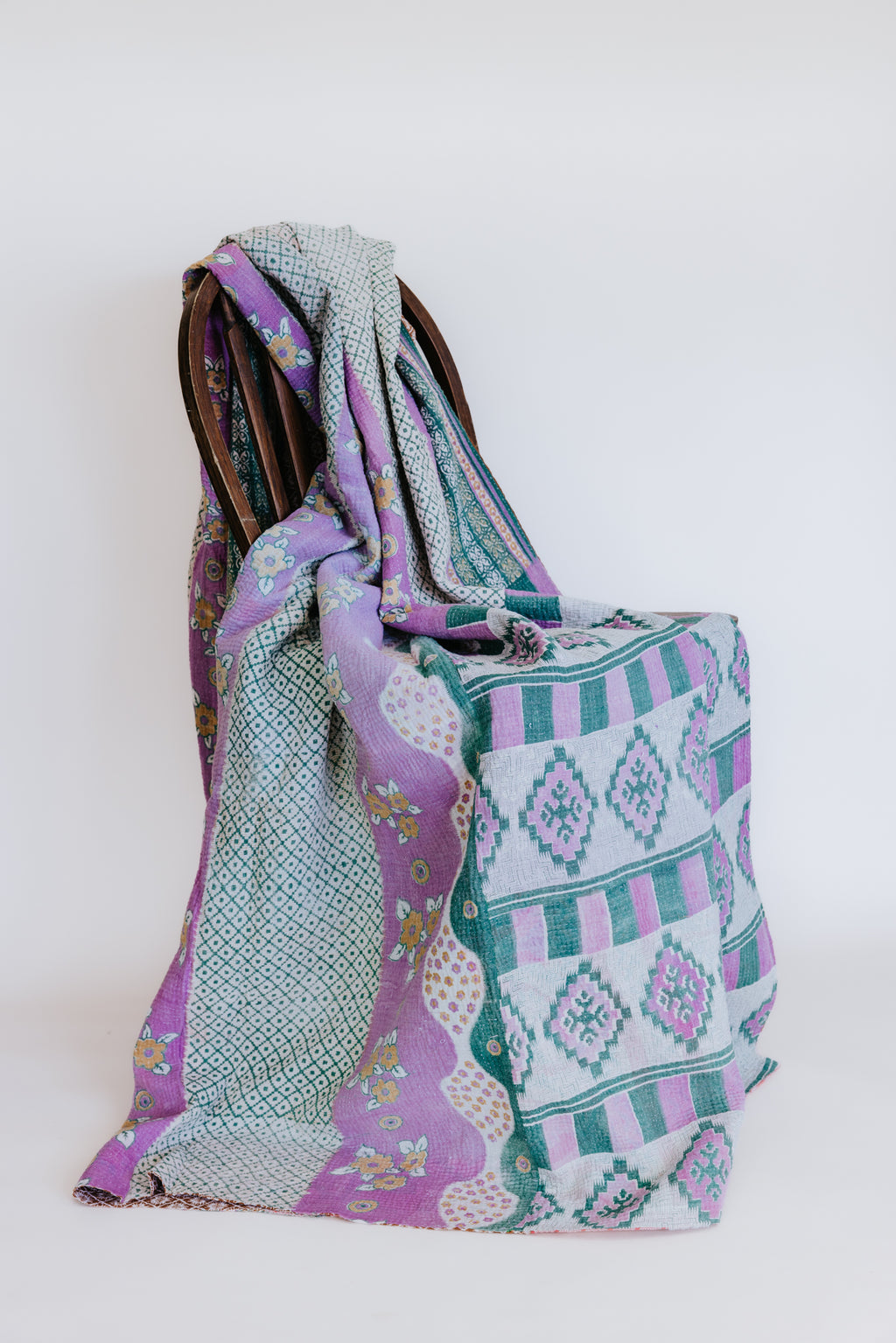 Vintage Kantha Blanket - #10