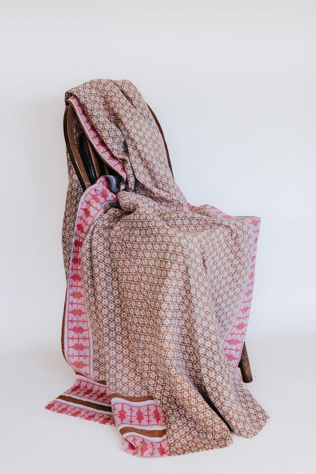 Vintage Kantha Blanket - #10