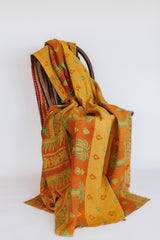 Vintage Kantha Blanket - #12