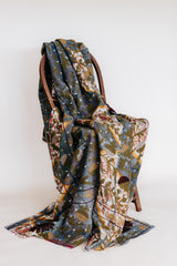 Vintage Suzani Embroidered Kantha Blanket - #26 thumbnail
