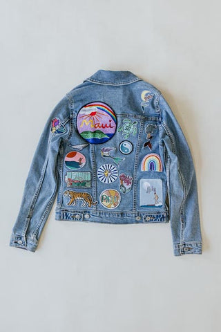 Patched Up Denim Jacket