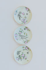 Mermaid + Rose Desert Plates - Set of 3 thumbnail