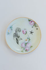 Mermaid + Rose Desert Plates - Set of 3 thumbnail