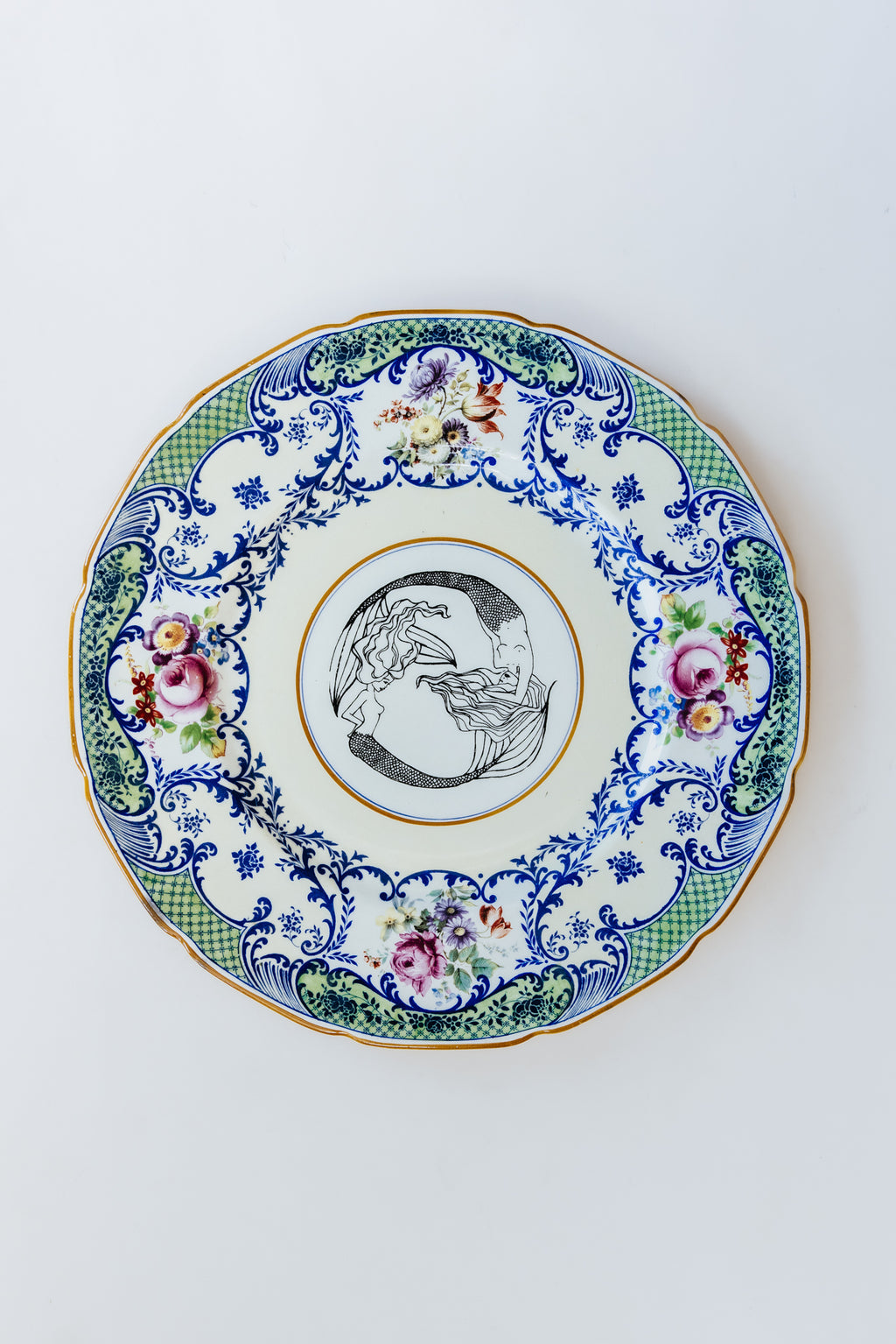 Mermaid Dinner Plates - Set of 4
