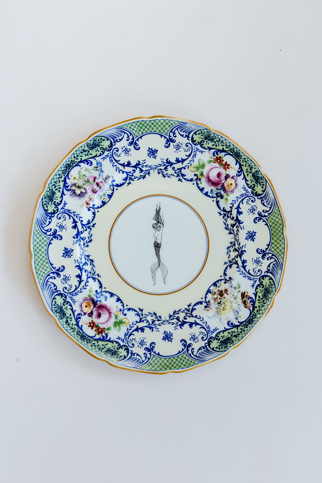 Mermaid Dinner Plates - Set of 4