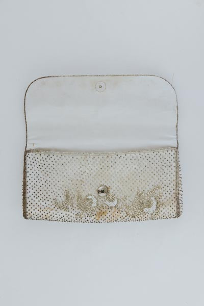 Glass Garden Beaded Clutch