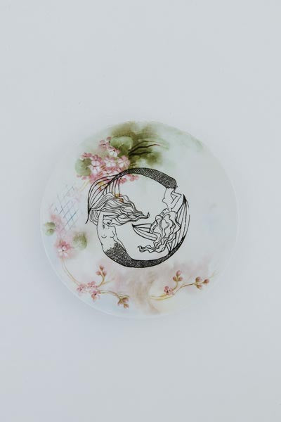 Pisces Mermaid Salad Plate