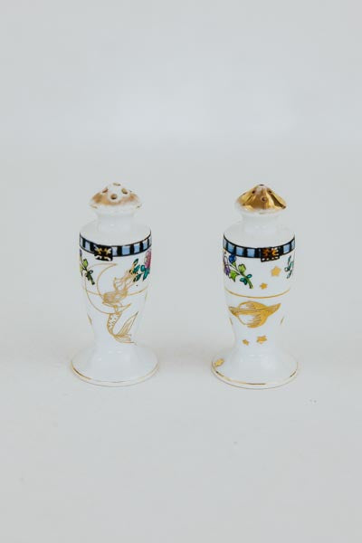 Salt and Pepper Shakers - White