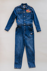 Sun Moon Denim Flight Suit thumbnail