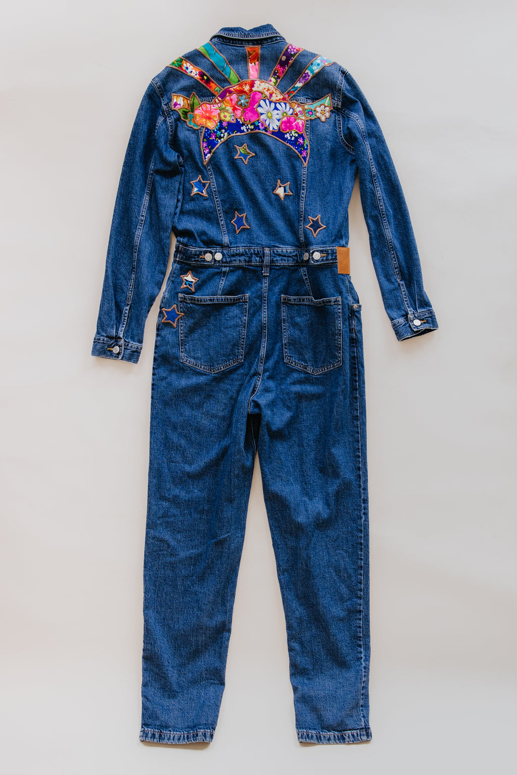Sun Moon Denim Flight Suit