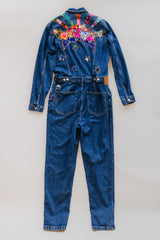 Sun Moon Denim Flight Suit
