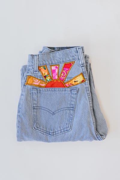 Sun Pocket Levi's Jeans - #34